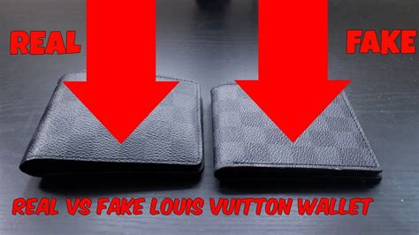 supreme lv card holder fake vs real black|is a louis vuitton card holder real.